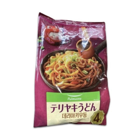 【冷蔵便】PULMUONE テリヤキうどん(4食入り) - ナショナルマート通販